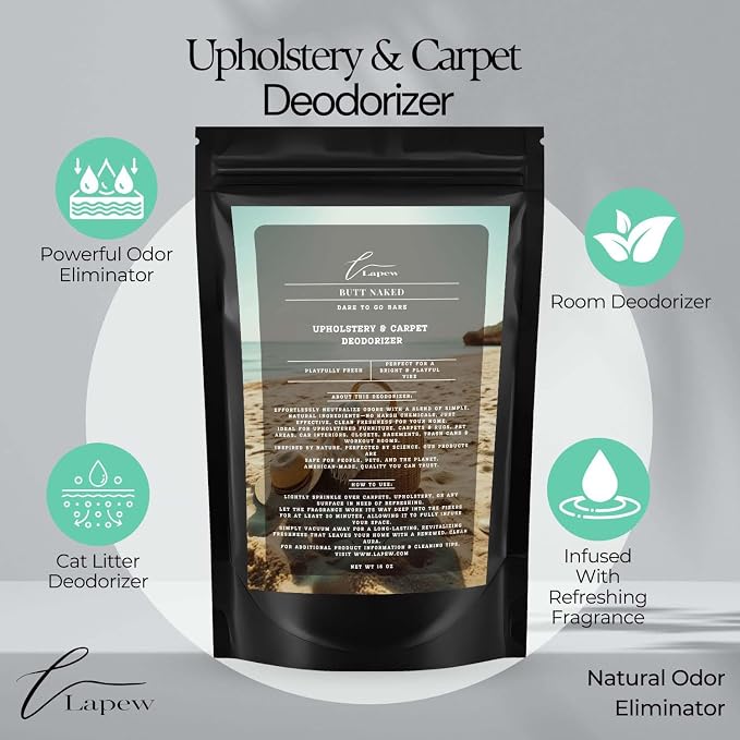 Butt Naked Carpet Freshener Powder: Powerful Odor Eliminator - Image 4