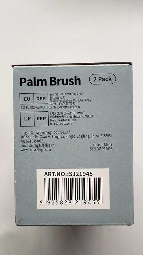 MR.SIGA Dish Scrub Brush, Palm Brush Dish Scrubber - Image 8