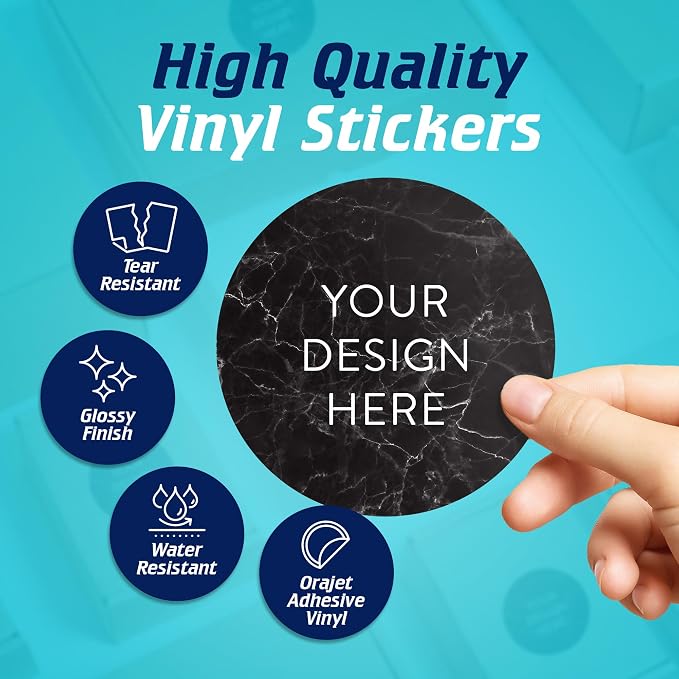 100 Custom Vinyl Stickers - Image 3