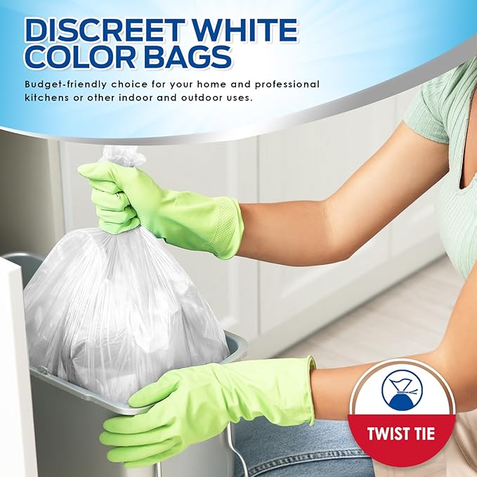 PAMI 13-Gallon Tall Garbage Bags - Image 5