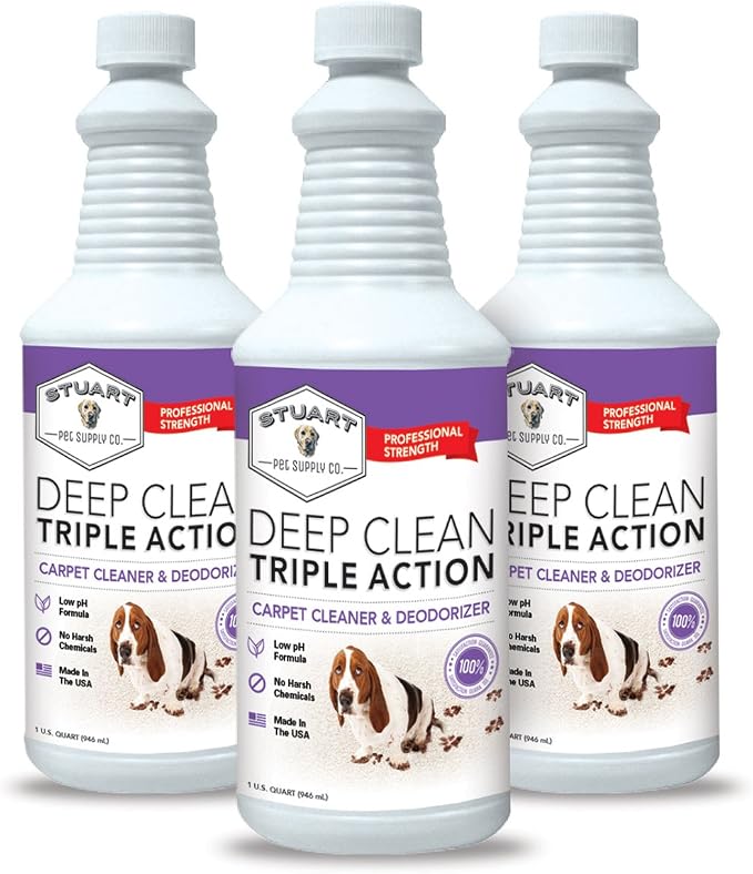 Professional Strength Deep Clean 3X Carpet Cleaner Solution & Deodorizer - Image 5