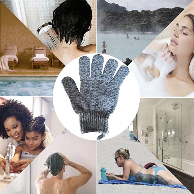 Bath Exfoliating Gloves - Image 7
