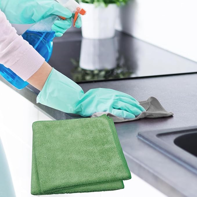 Single Microfiber Cleaning Cloth 40x40 cm - Image 2