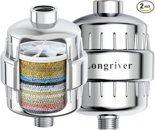 R7 Shower Filter High Put Shower Water Filter by DesignedforaSpa-LikeShower