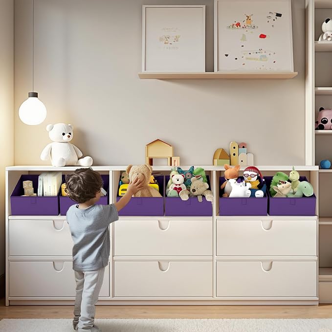 DIMJ Closet Storage Bins 8 Pack - Image 3