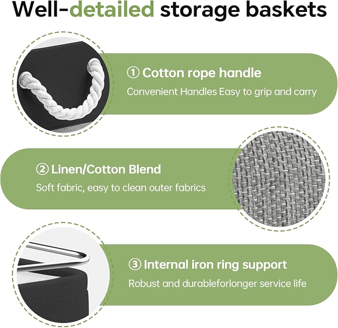 13x13 Inch Cube Storage Bins - Image 8