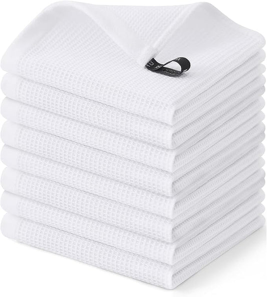Homaxy 100% Cotton Waffle Weave Dish Cloths by Homaxy