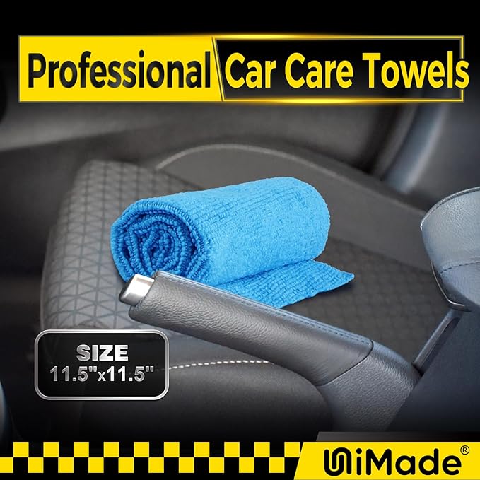 Shop Towels, 100 Pack Commercial Grade Work Rags Microfiber Towels - Image 4