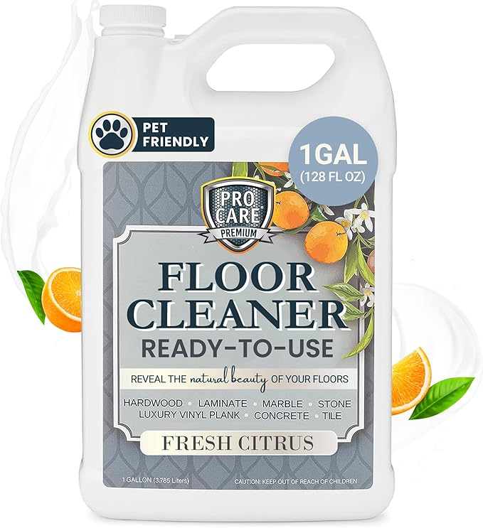 ProCare Floor Cleaner | Tile, Vinyl & Natural Wood Floor Cleaner by PROCARE