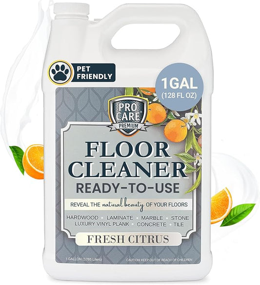 ProCare Floor Cleaner | Tile, Vinyl & Natural Wood Floor Cleaner by PROCARE