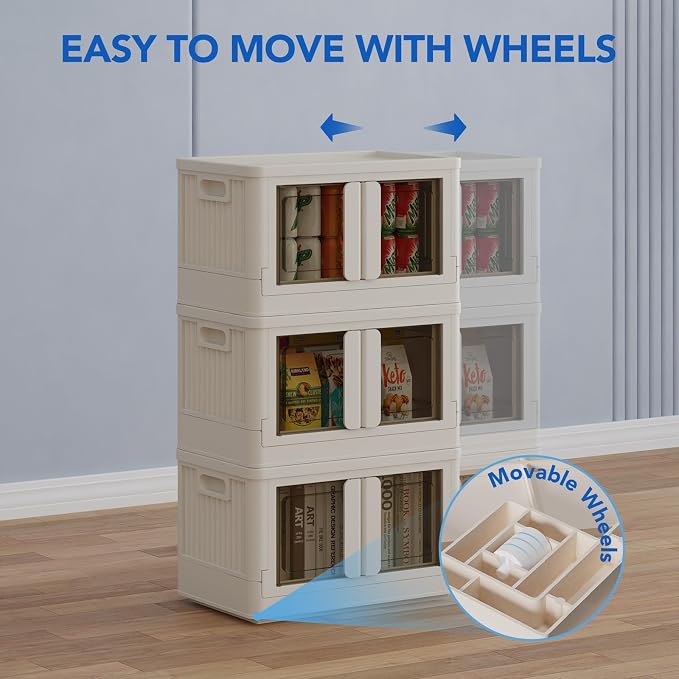 FLEXIMOUNTS 110 QT Stackable Storage Bins - Image 6