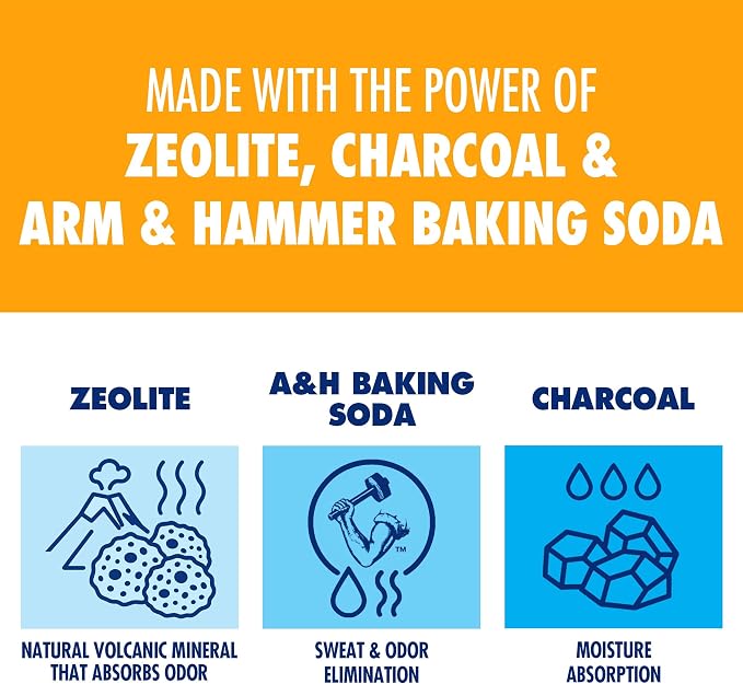 Arm & Hammer In-Shoe Odor Destroying Pouches, Shoe Deodorizer Insert - Image 9