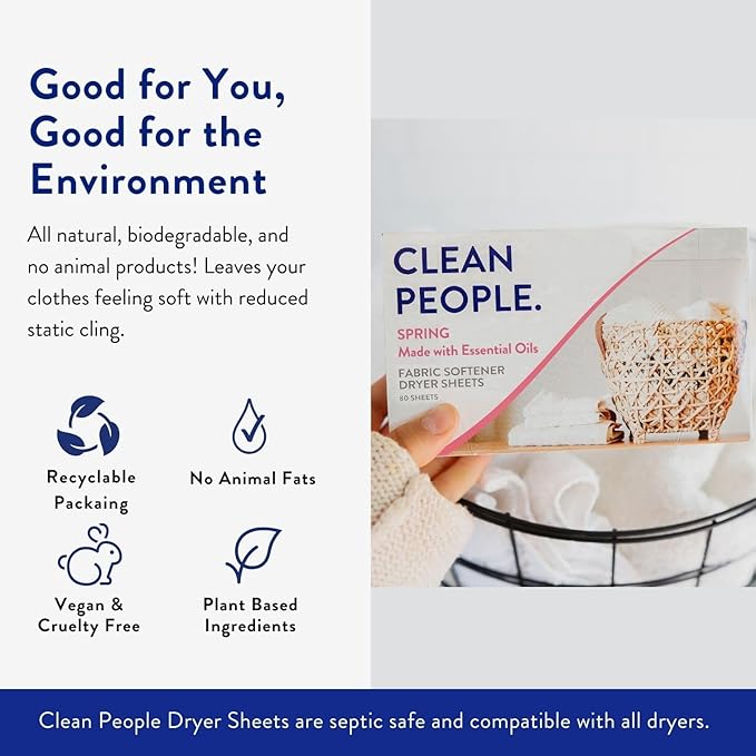 The Clean People Fabric Softener Sheets - Image 2