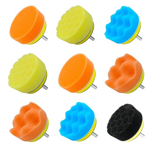 Car Foam Polishing Buffing Kit, Polishing Buffing Pads, Wool Pads, Polishing & - Image 4