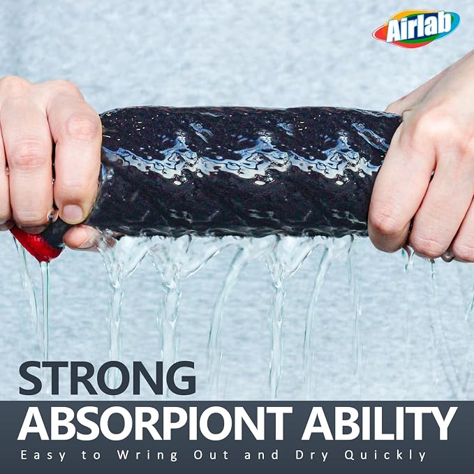 Airlab Microfiber Cleaning Cloth Waffle Weave Dust Rags - Image 4