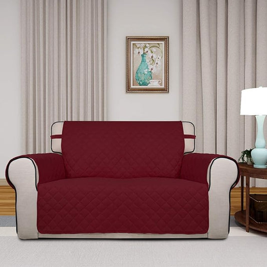 PureFit Reversible Quilted Sofa Cover, Water Resistant Slipcover Furniture - Image 2