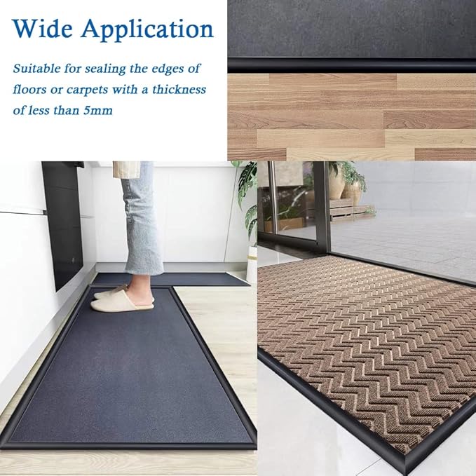 Floor Transition Strip Self Adhesive Carpet & Flooring Transitions Edging Trim - Image 7
