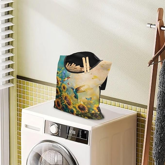 2 Pcs Clothes Pin Hanging Bag - Image 3