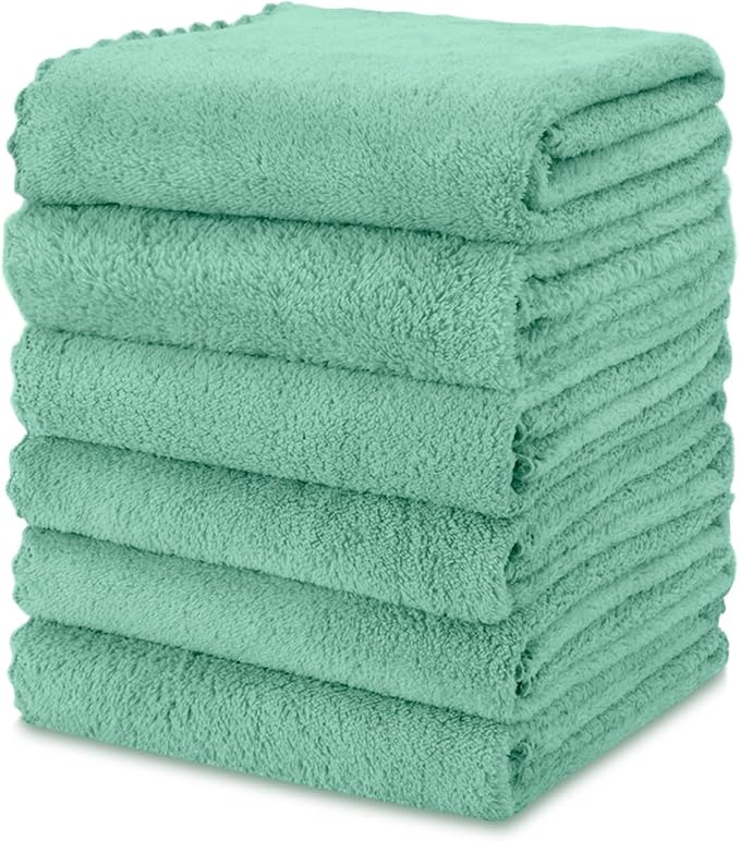 kimteny Kitchen Cloth Dish Towels, 13x28 Inches Premium Dishcloths, Super by kimteny