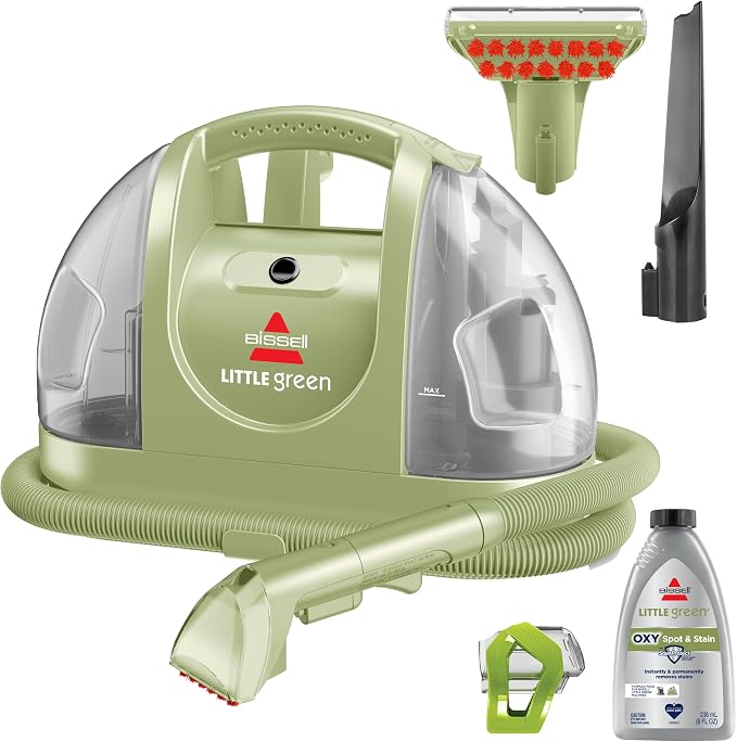 BISSELL Little Green Multi-Purpose Portable Carpet and Upholstery Cleaner by BISSELL