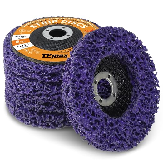 5" x7/8'' Stripping Discs Rust Remover Wheel Remove Paint and Oxidation Poly by TPmax