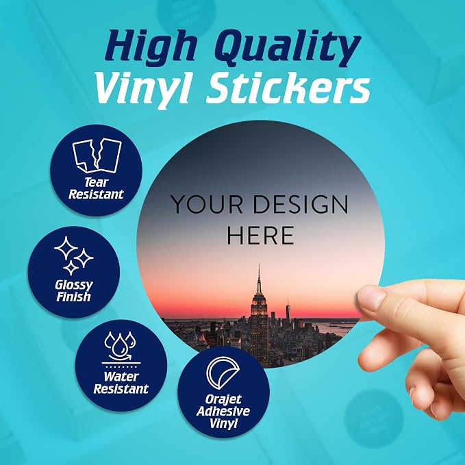 100 Custom Vinyl Stickers - Image 3