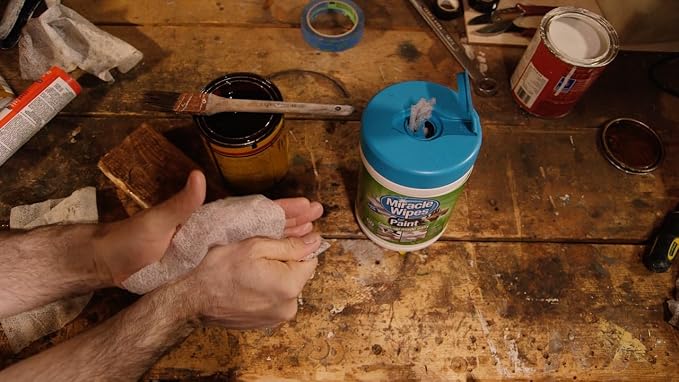MiracleWipes for Paint Prep & Cleanup, Remove Tough Grime Build-Up, Wet Paint - Image 5