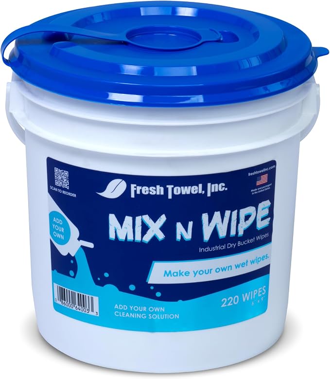 Fresh Towel Mix-N-Wipe Dry Wipes Refill - Image 5