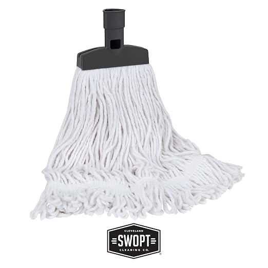 SWOPT Indoor Kit — Includes 18” Dust Mop, Cotton Mop, Angle Broom, 48” and 60” - Image 4