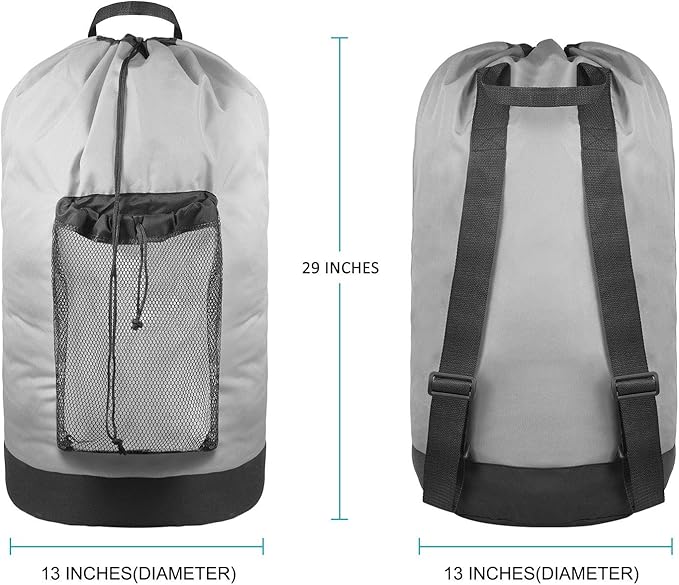 Dalykate Backpack Laundry Bag, Laundry Backpack - Image 2