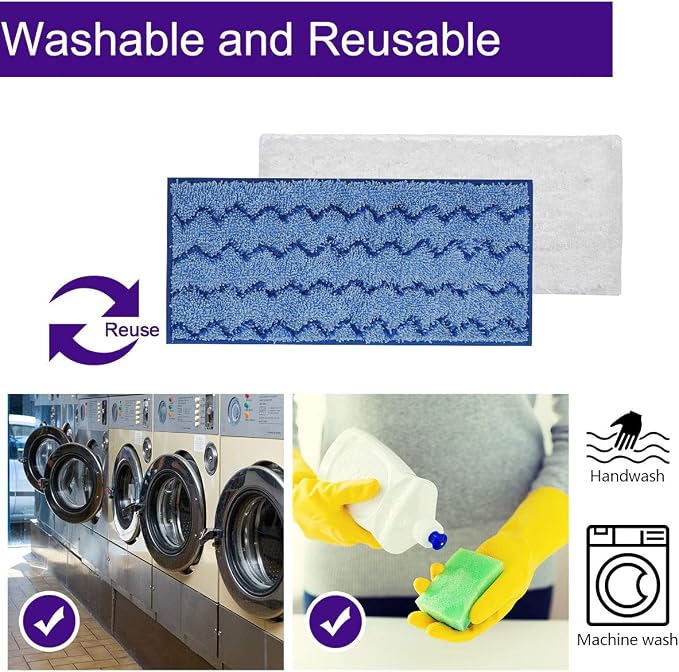 KEEPOW Reusable Mop Pads Compatible - Image 6