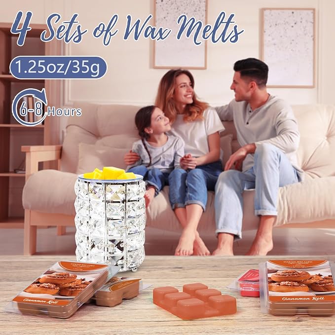 SCENTORINI Wax Melts, Fall Wax Melts, Cinnamon Roll Scent, - Image 4