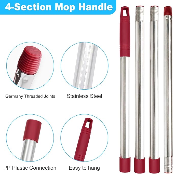 Mop Replace Head for O Cedar, Mop Handle for Ocedar, Mops Heads Replacements - Image 7
