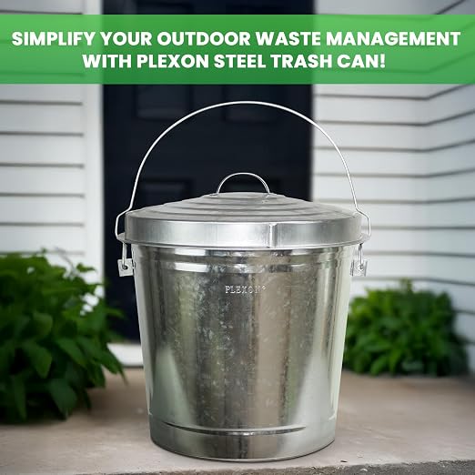 Plexon 10 Gallon Trash Can - Image 7