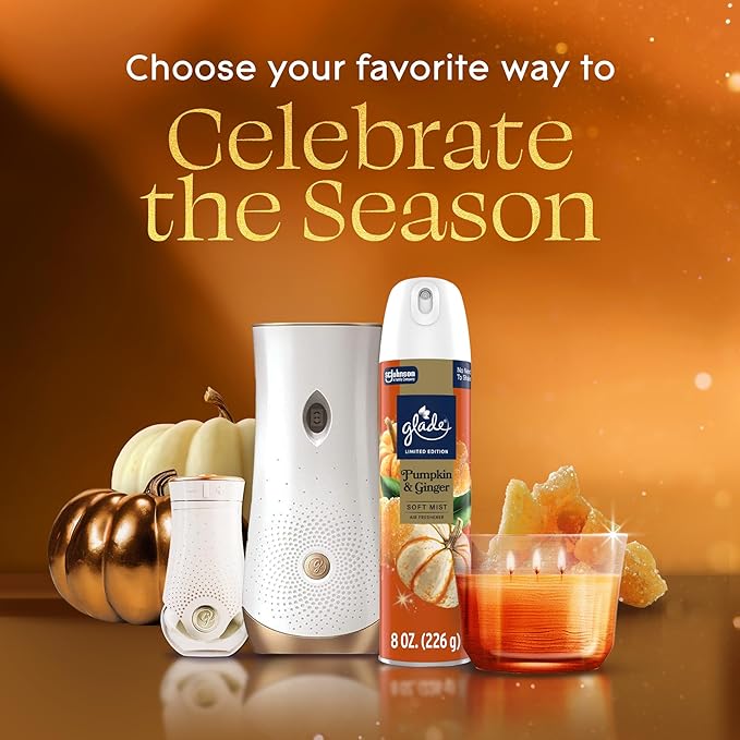 Glade Automatic Spray Refill, Pumpkin & Ginger, Scented Air Freshener - Image 7
