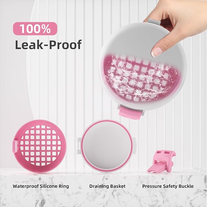BVN Leak-Proof Denture Bath Cup - Image 3