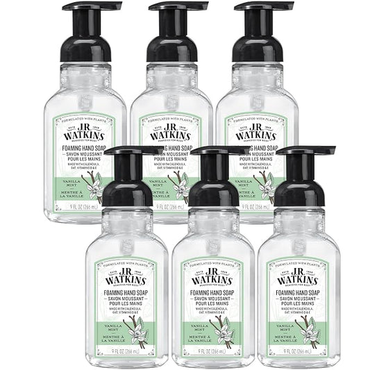 Watkins Hand Soap Vanilla Mint, 9 Fl Oz by JRWatkins