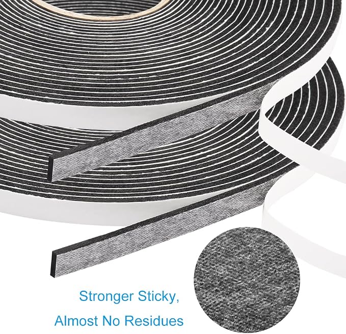 Seal Foam Tape, 1/4 Inch W x 1/16 Inch T Weather Stripping - Image 3