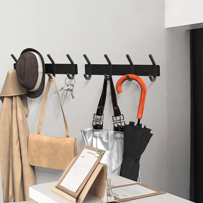 VAEHOLD Wall Hooks, Heavy Duty Aluminum Towel Hooks - Image 7