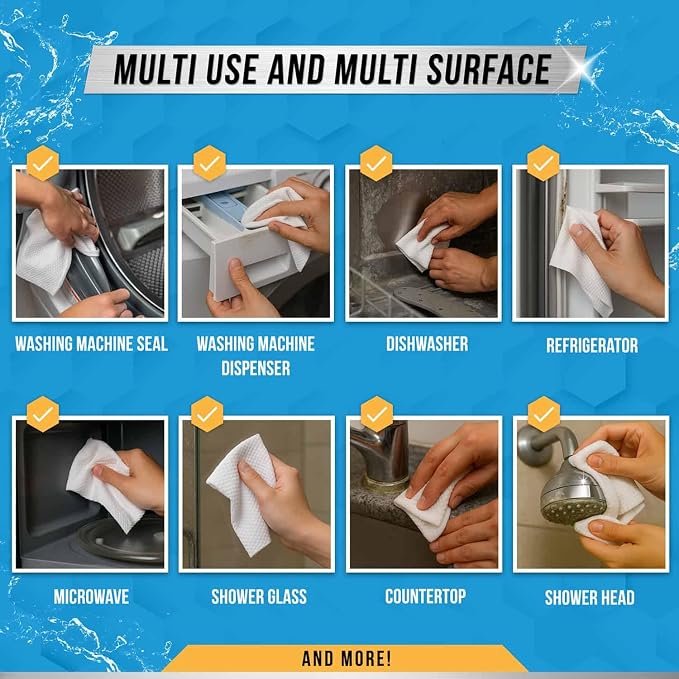 ACTIVE Home Appliance Surface Cleaner Wipes Heavy Duty Wipe - Image 3