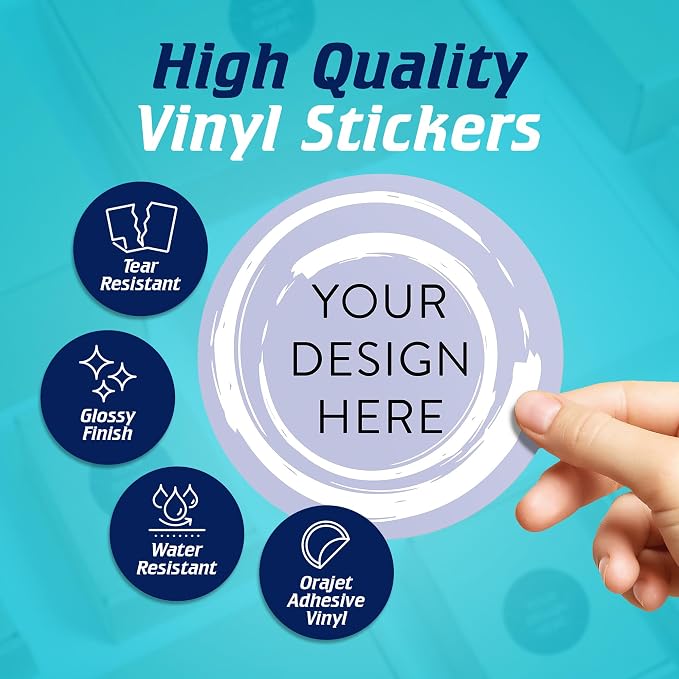 100 Custom Vinyl Stickers - Image 3