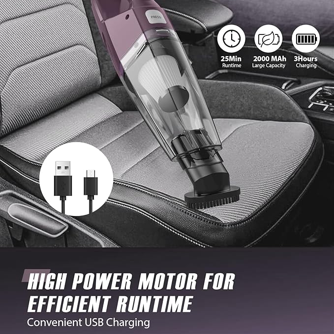 Handheld Vacuum Cordless – Car Vac Portable - Image 7