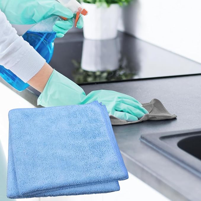 Single Microfiber Cleaning Cloth 40x40 cm - Image 2