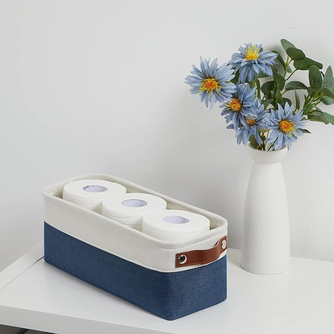 DULLEMELO Narrow Storage Basket, Toilet Paper Basket - Image 6