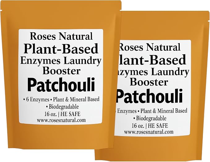 Natural Enzyme Laundry Booster – Patchouli | 6 Enzymes | Deep Clean System | - Image 4