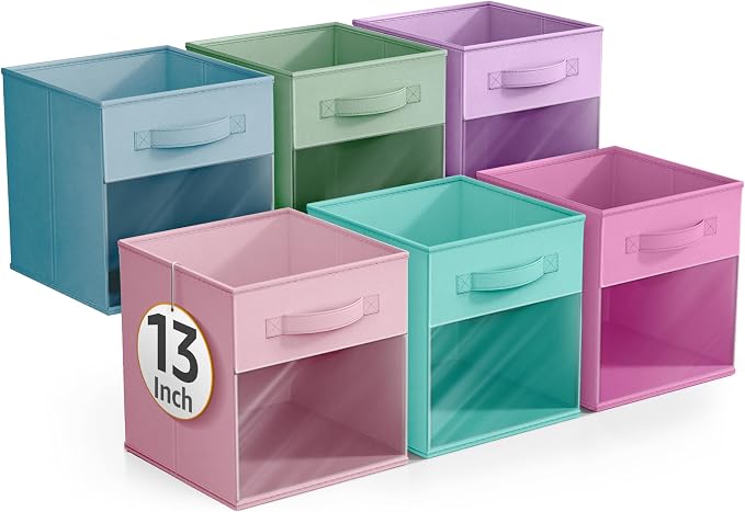 Sorbus 13 Inch Storage Bins - Image 7