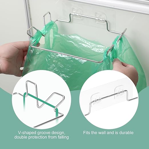 Stainless Steel Trash Bag Holder - Image 5