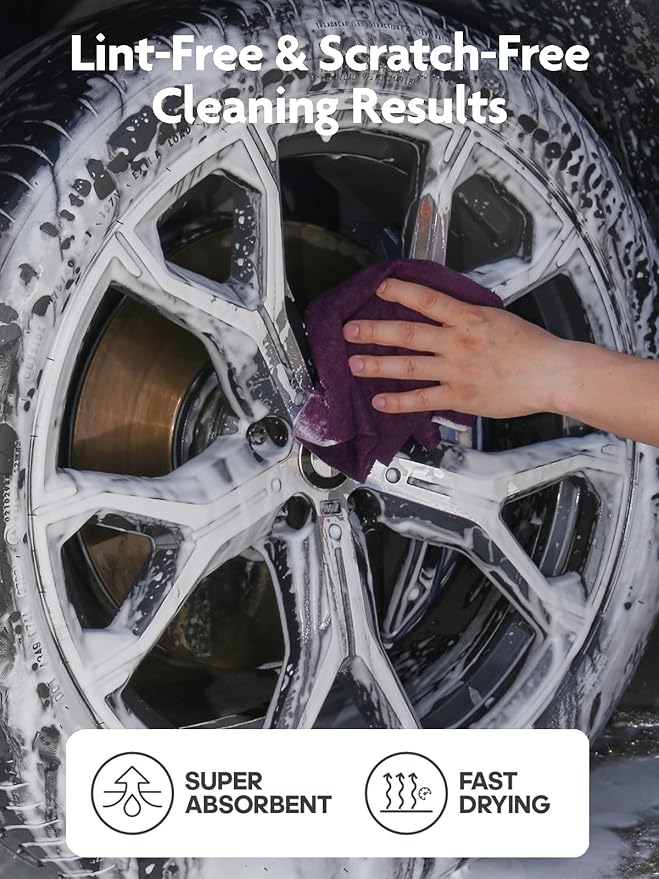Fantasticlean Microfiber Cleaning Cloth Roll -75 Pack, Tear Away Microfiber - Image 5