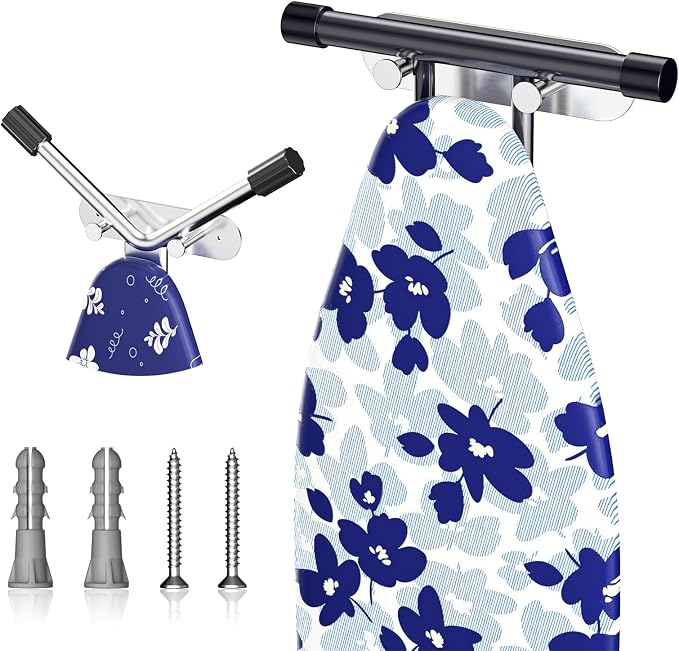Ironing Board Holder Wall Mount, Ironing Board Hanger - Image 2
