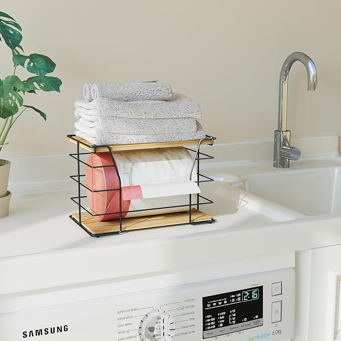 Large Trash Bag Holder, Wall Mount Grocery Bag Holder - Image 7